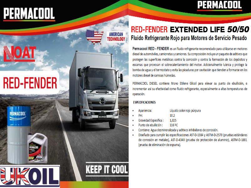 Permacool Redfender EL 50/50